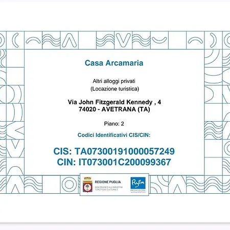 Appartamento Casa Arcamaria -